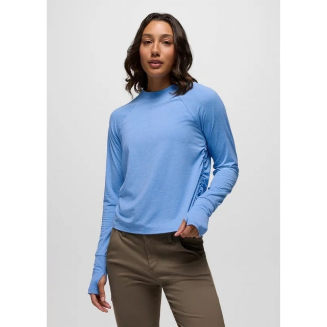 Womens Sol Searcher Ls Crew Prana