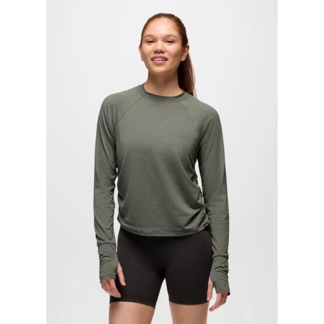 Womens Sol Searcher Ls Crew Prana