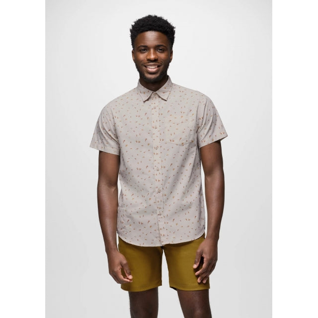 Prana Tinline Shirt Almond Brushstroke