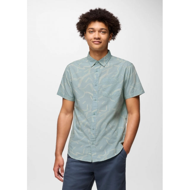 Prana Tinline Shirt Saltwater Seedling