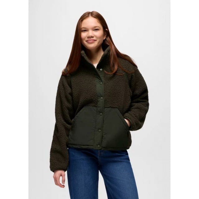 Prana Encinitas Fleece Jacket Nori