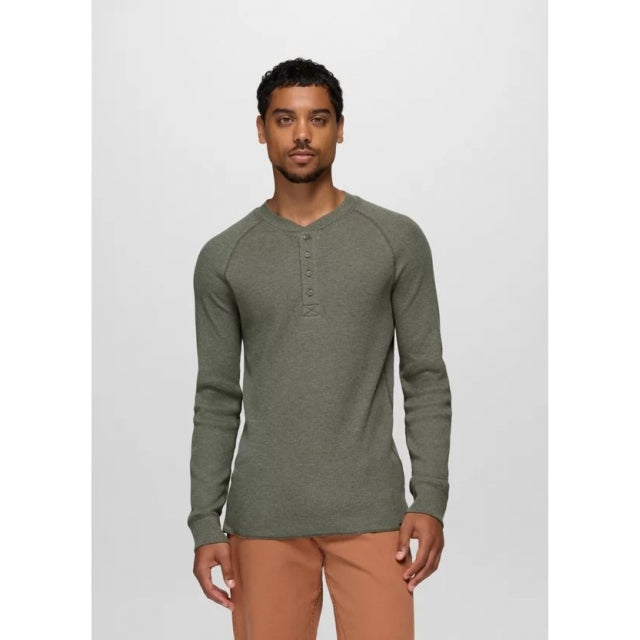 Prana Touchstone Henley Thyme Heather