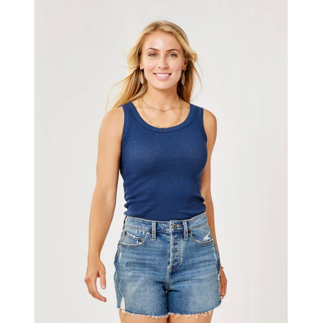 Carve Designs W Ever Tank Navy
