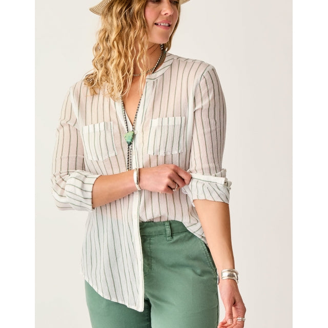 Womens Dylan Gauze Tunic Carve Designs