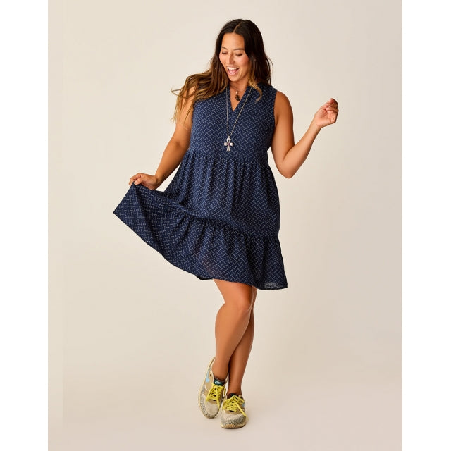 W Nellie Linen Dress Carve Designs