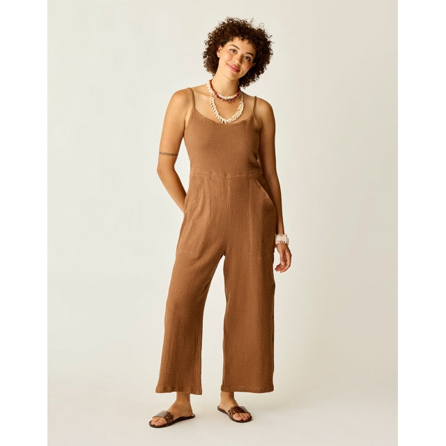 Womens Knox Gauze Jumpsuit Carve Designs