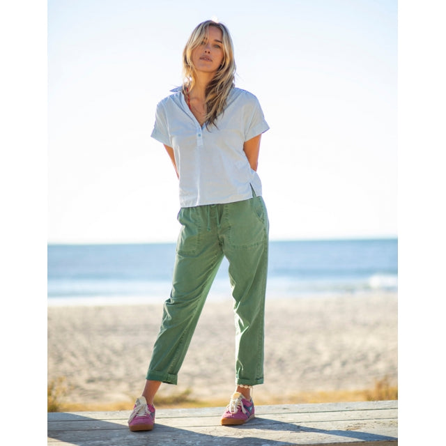 Womens Zoe Twill Pant Carve Designs