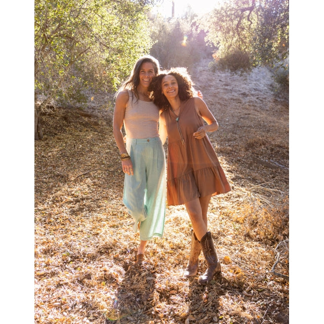 Womens Suki Linen Pant Carve Designs