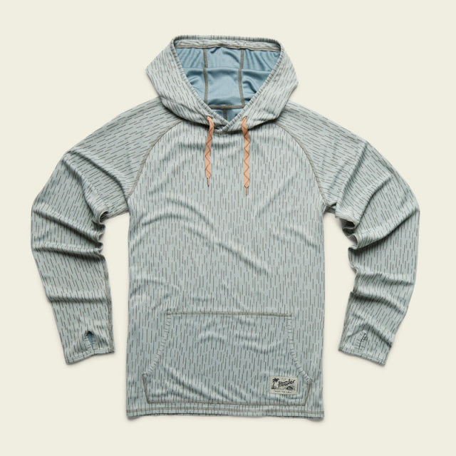Howler Brothers Loggerhead Hoodie Deluge Camo : Light Grey