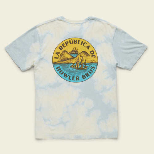 La Republica : Light Blue Tie Dye / S