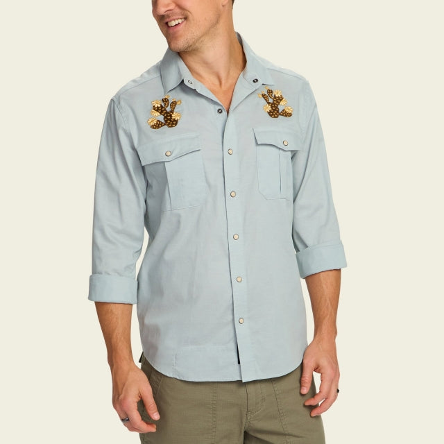 Howler Brothers Gaucho Snapshirt Prickly Pears