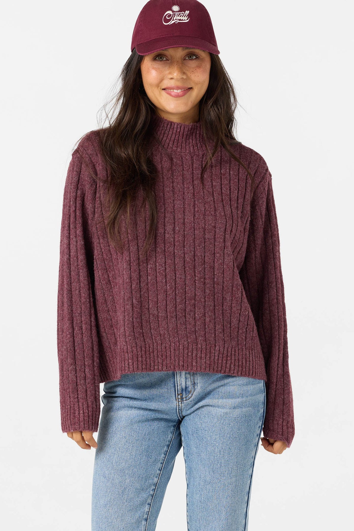 W CYPRESS MOCKNECK SWEATER