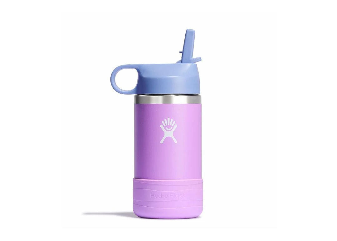 Hydro Flask 12 Oz Wide Mouth Straw Cap And Boot Anemone