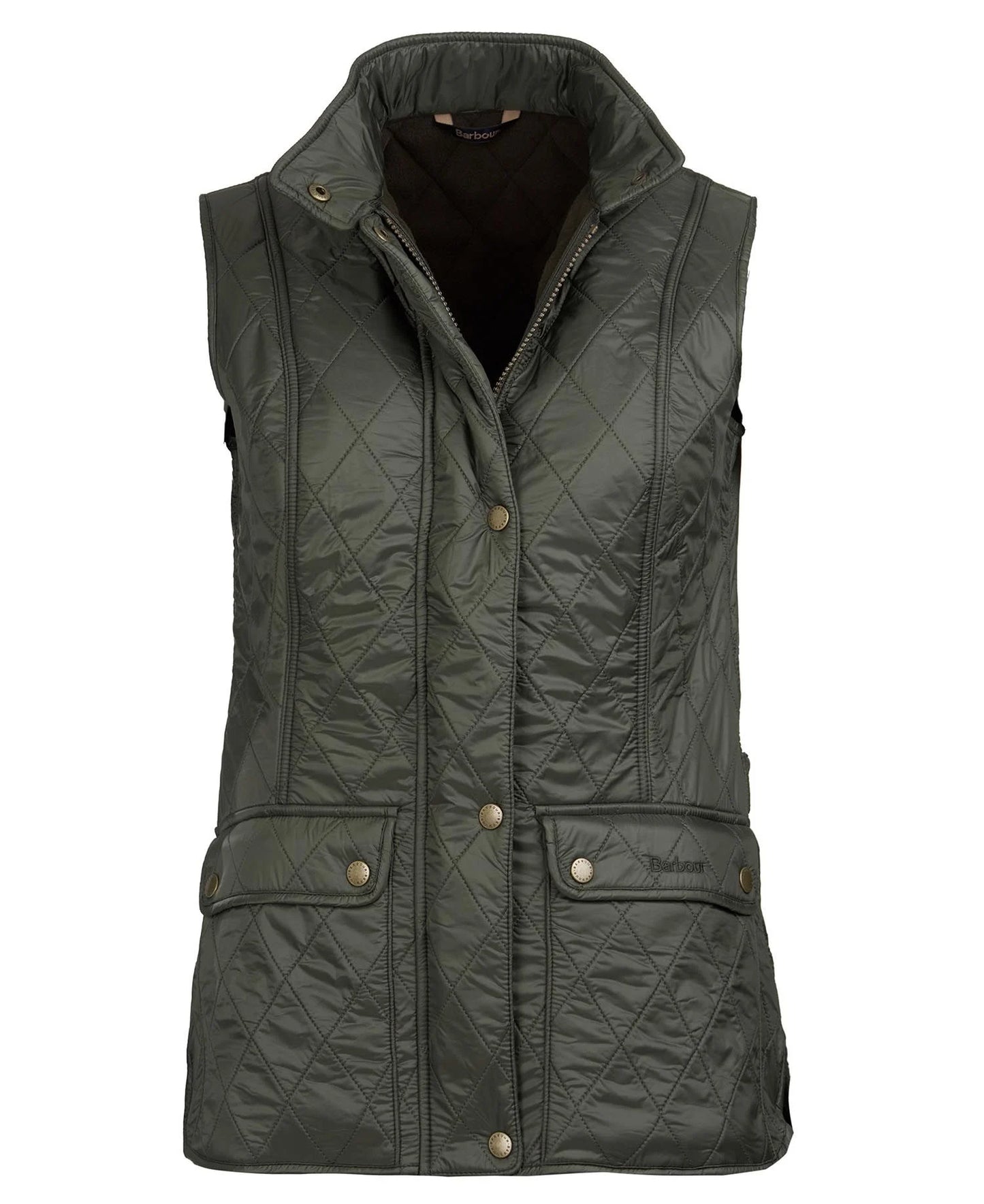 Womens Barbour Wray Quilted Gilet olive