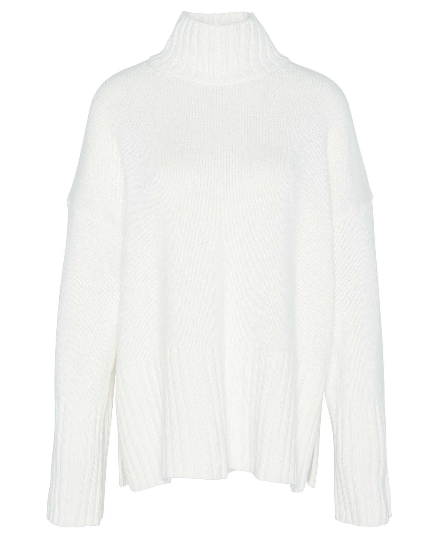 Womens Barbour Serena Knitted Jumper cloud