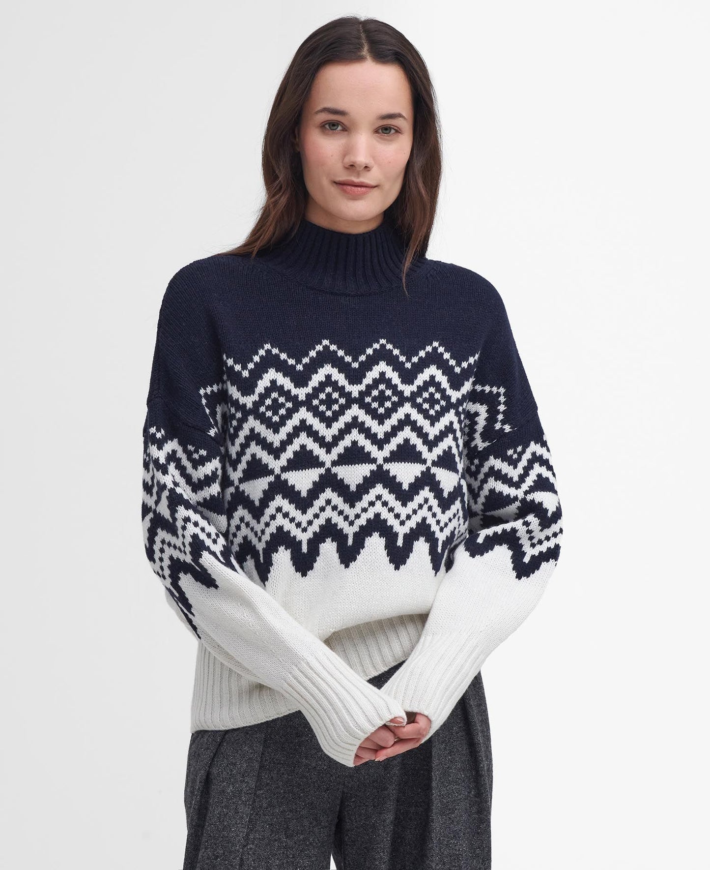 Womens Barbour Gwyn Knitted Jumper