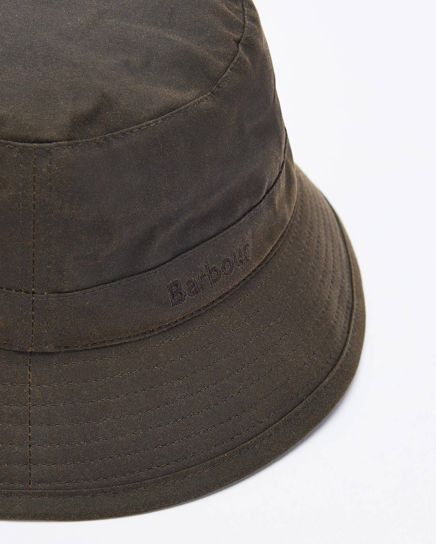 barbour wax bucket hat