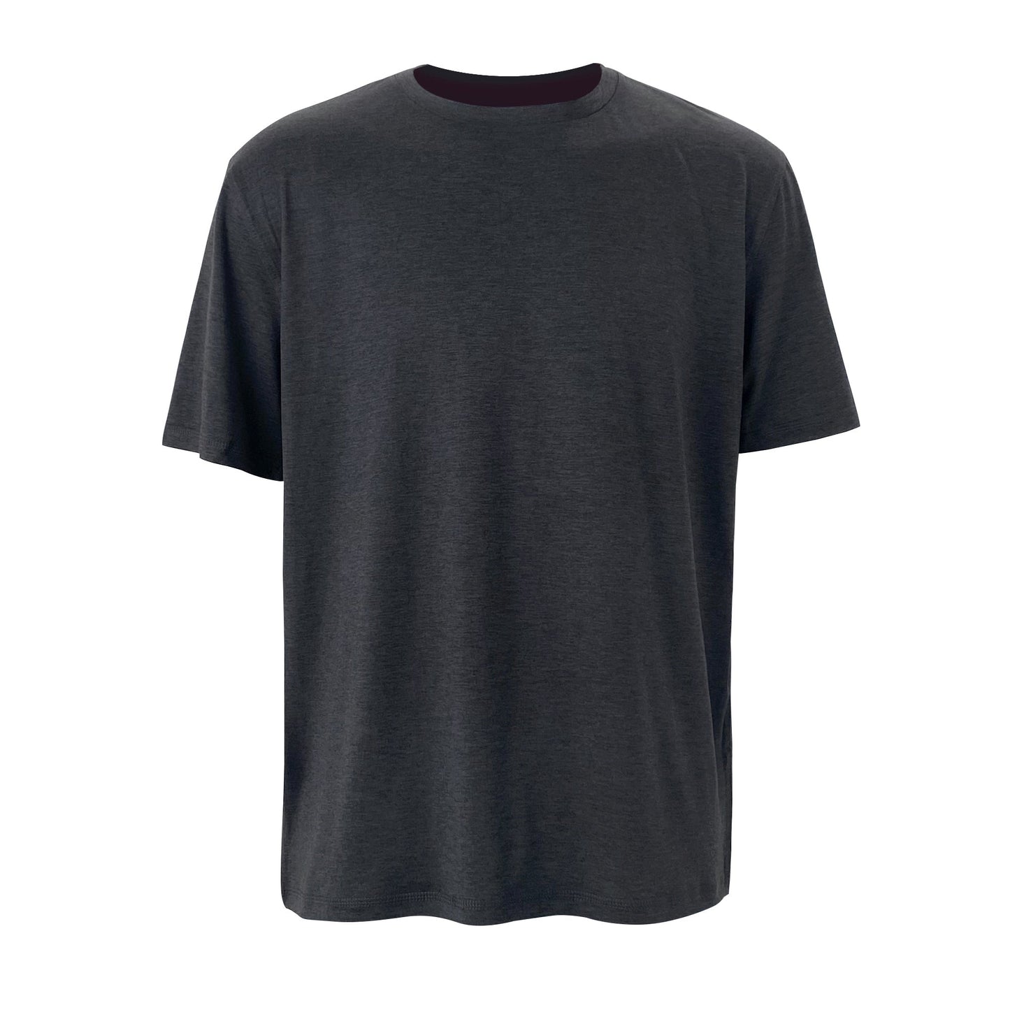 Sky Manufacturing Performance Tech Short Sleeve Heather Chambray Blue