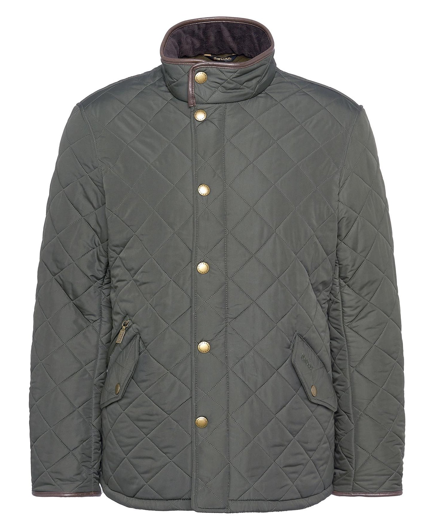 Mens Barbour Powell Quilt sage