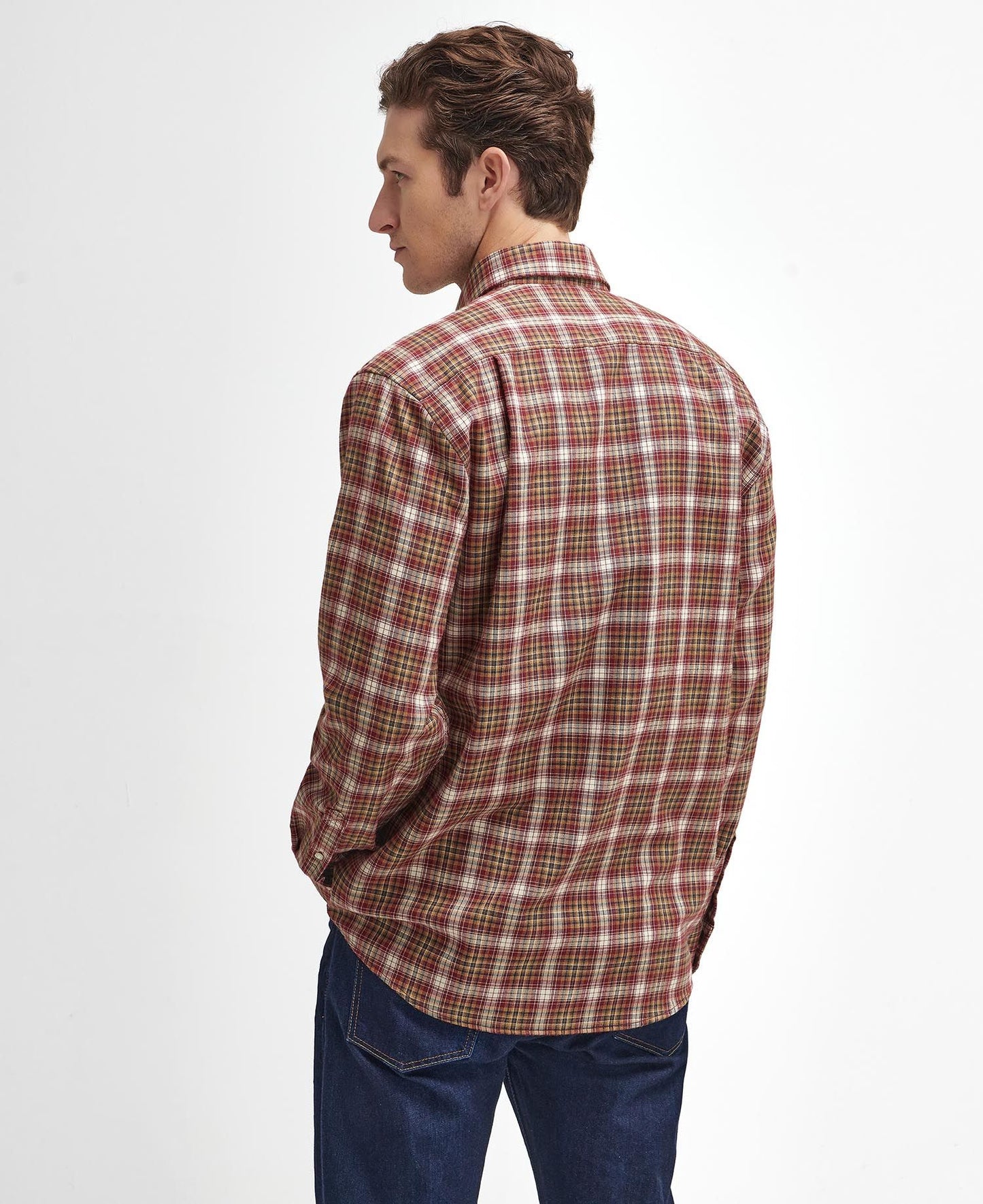 Mens Barbour Penrice Thermo Weave Regular Checked Shirt