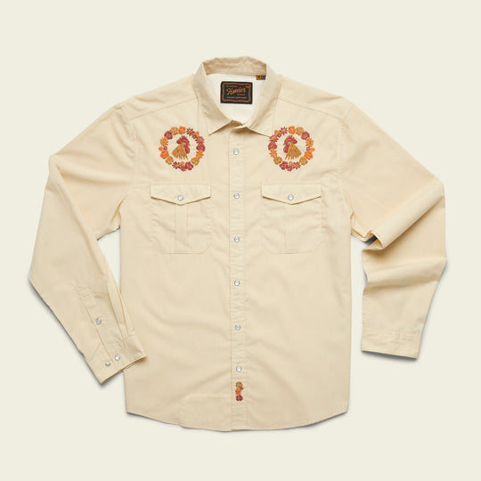 Howler Bros Gaucho Snapshirt : Ring Around the Rooster