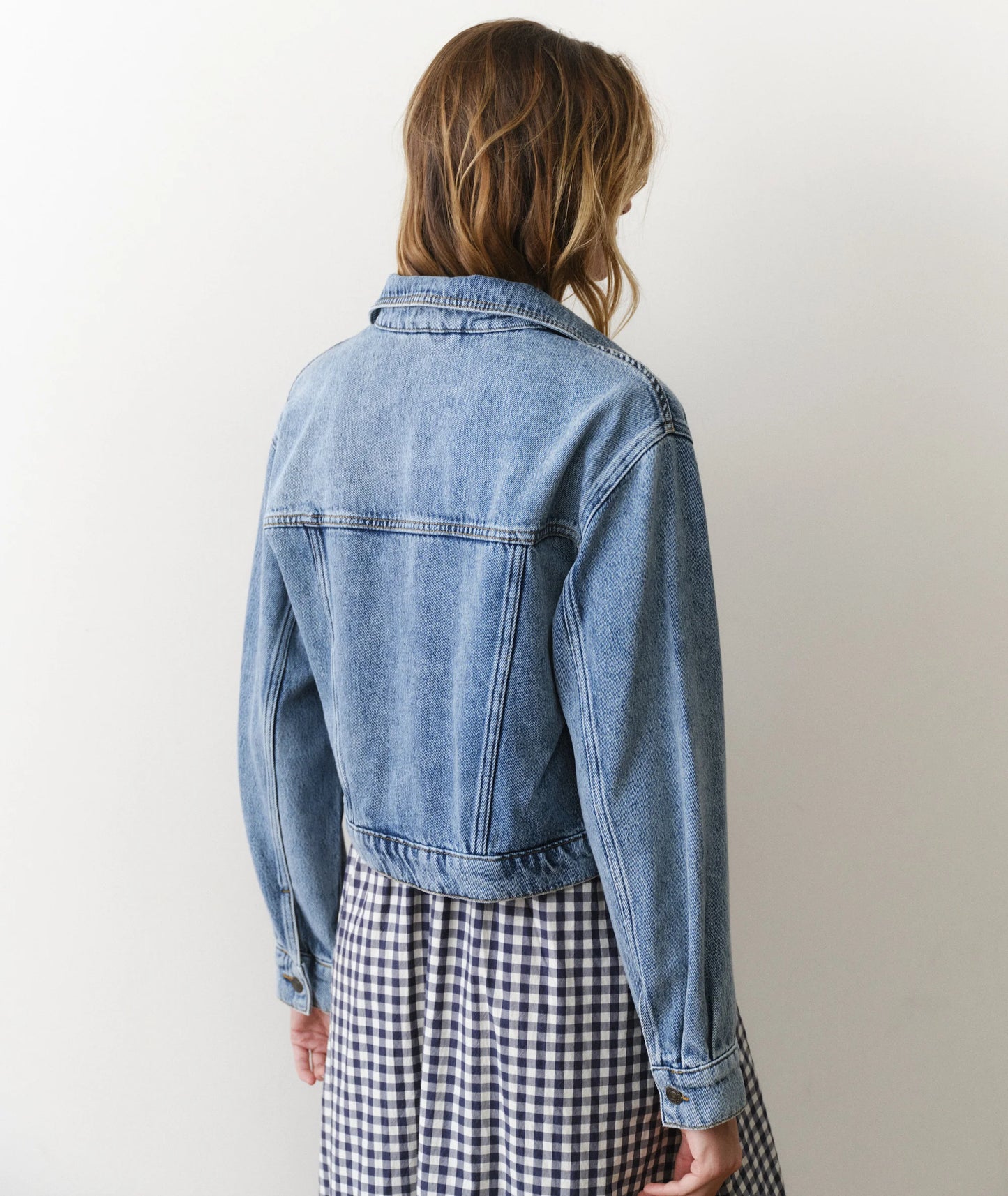 W Cropped Denim Jacket