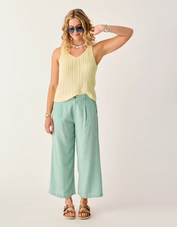 Womens Suki Linen Pant