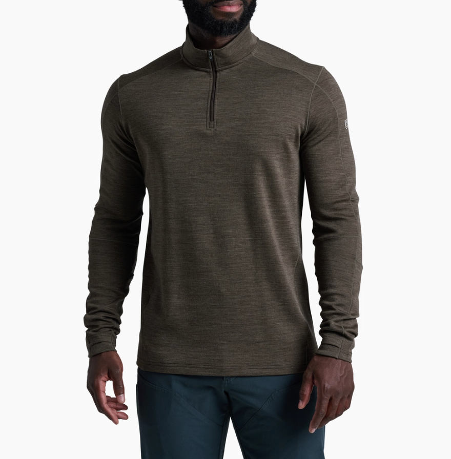 Mens Invigoratr Merino 14 Zip Kuhl