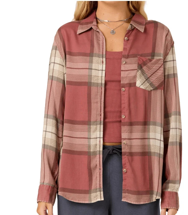 W OG LOGAN FLANNEL SHIRT