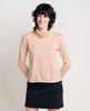 burnt henna multi stripe / xs