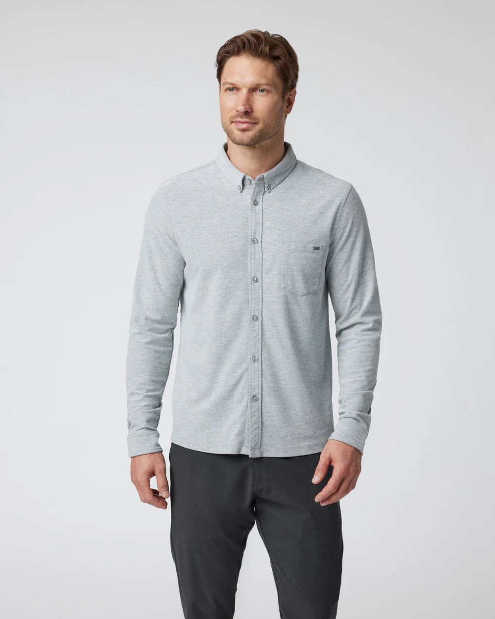 Mens L/s Ace Button Down
