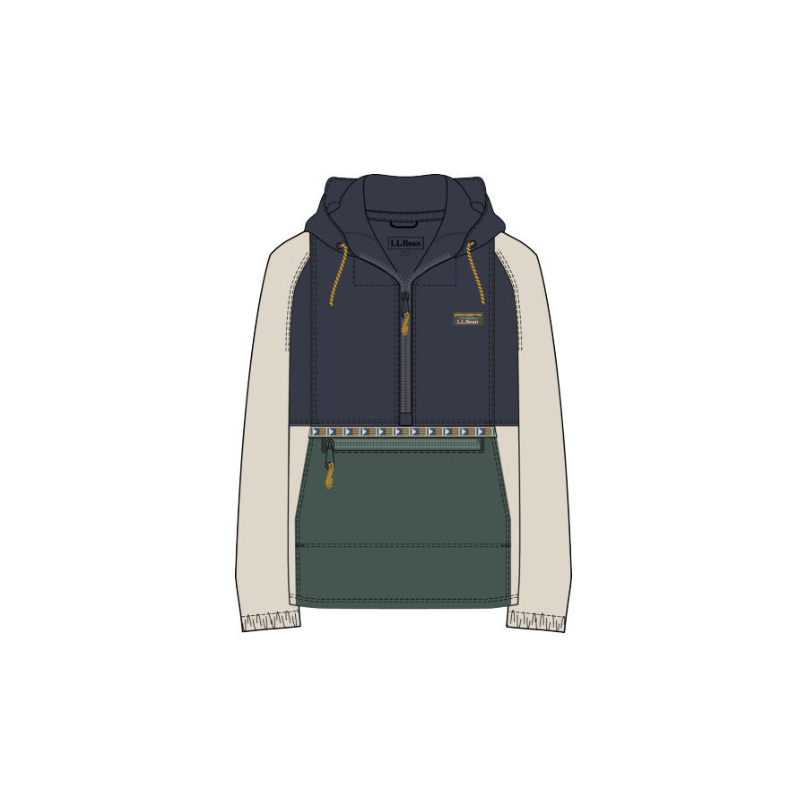 Mens Mountain Classic Anorak Multi Color Regular Ll Bean