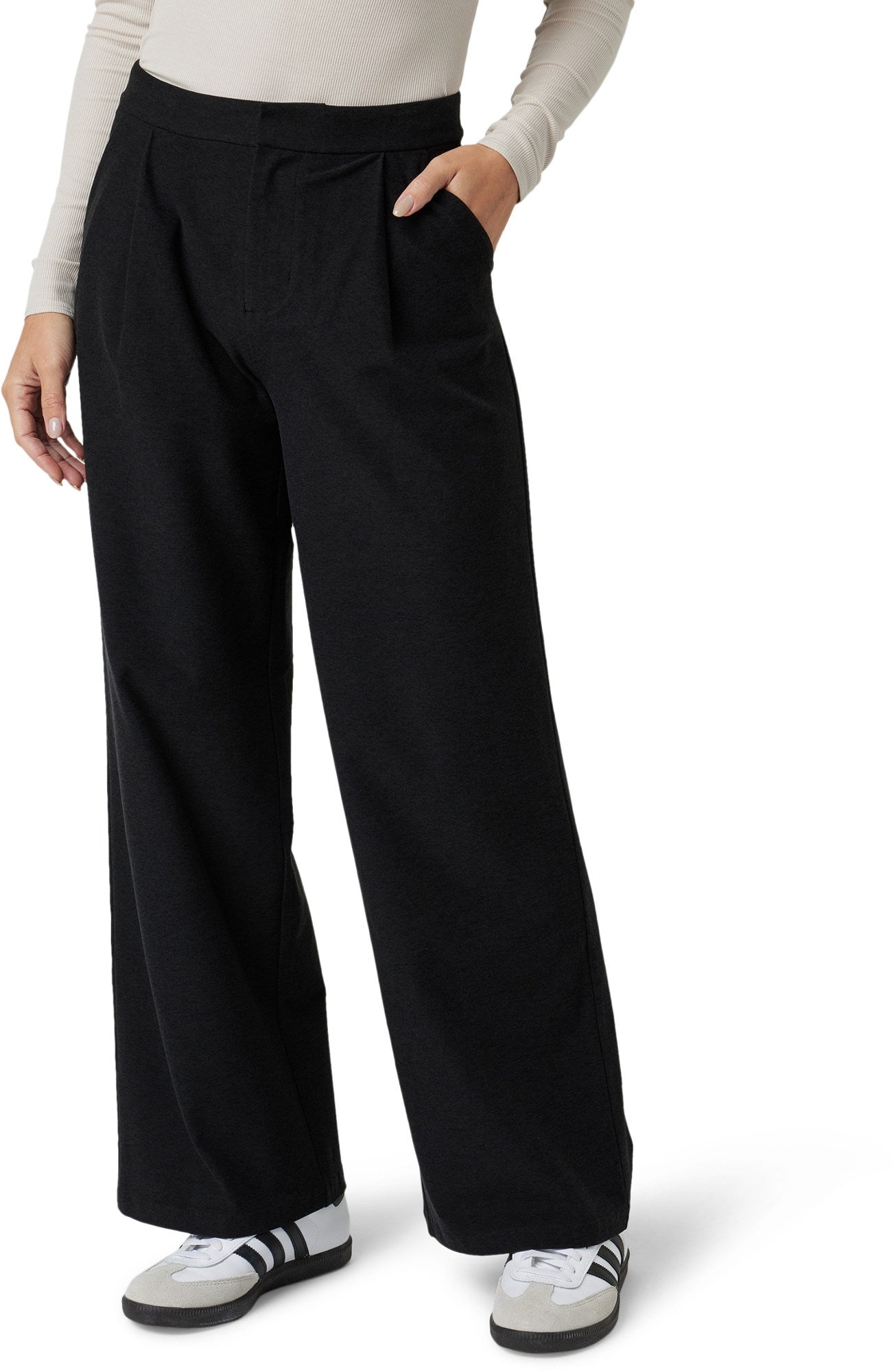 Vuori Womens Elevation Trouser Black Heather