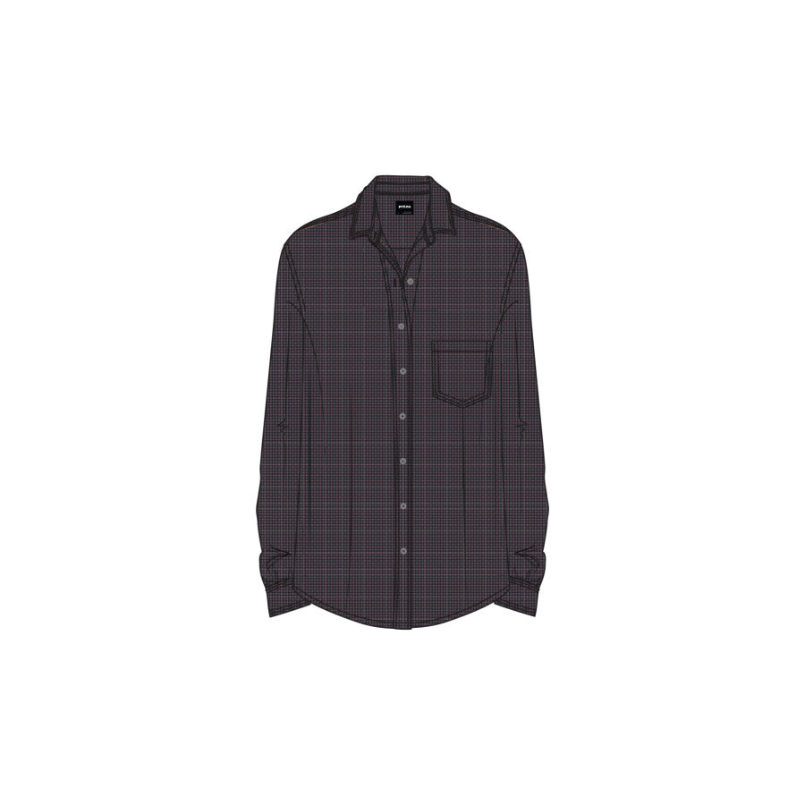 Prana Golden Canyon Flannel Vino