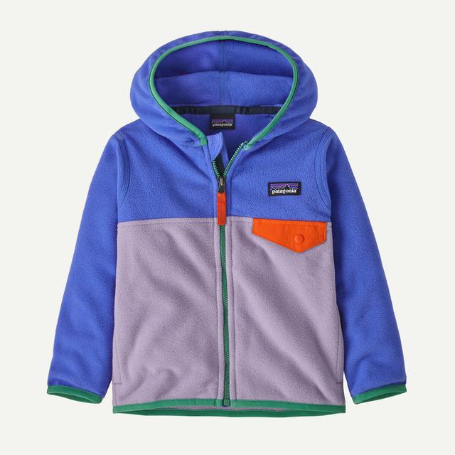 Patagonia Baby Micro D Snap-t Jacket Concrete Purple