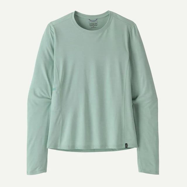 Patagonia Long Sleeved Capilene Cool Sun Shirt Thermal Blue - Thin Ice