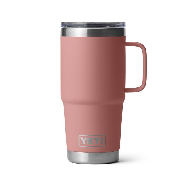 Yeti Rambler 20 Oz Travel Mug Sandstone Pink