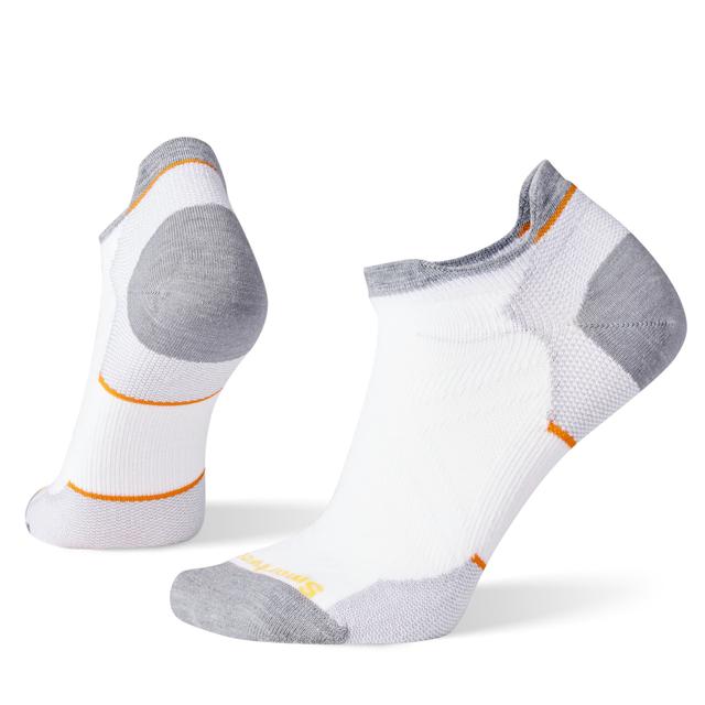Smartwool Run Zero Cushion Low Ankle Socks White