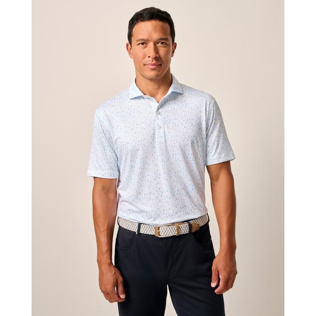 Johnnie-o Performance Jersey Polo - Swing Juice Print Maliblu