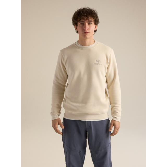 Arc'teryx Emblem Fleece Crew Neck Pullover Sea Salt