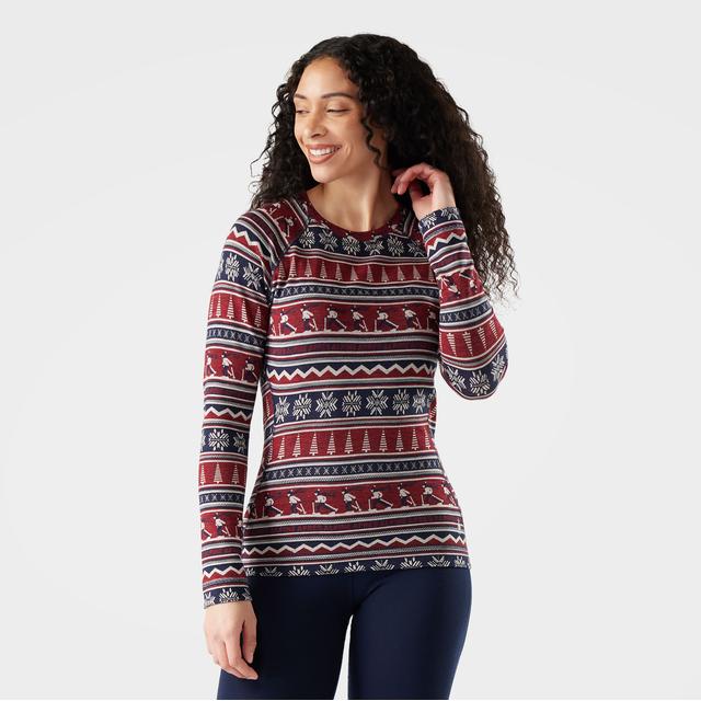 Smartwool Classic Thermal Merino Base Layer Crew Currant Alpine Apres