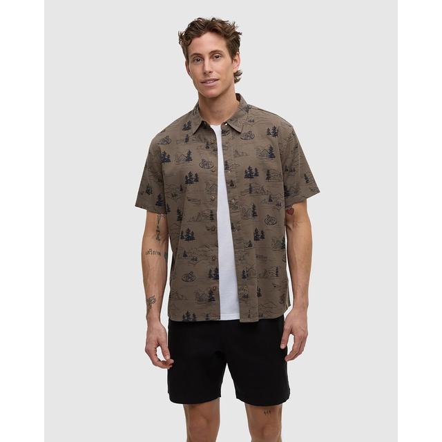 Tentree Redwood Shirt Timber Lake Sasquatch