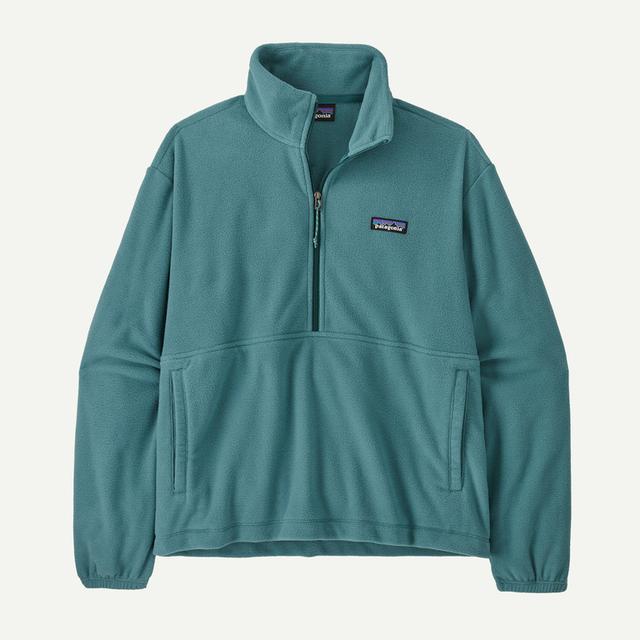 Patagonia Micro D 1/2 Zip Fleece Pullover Wetland Blue