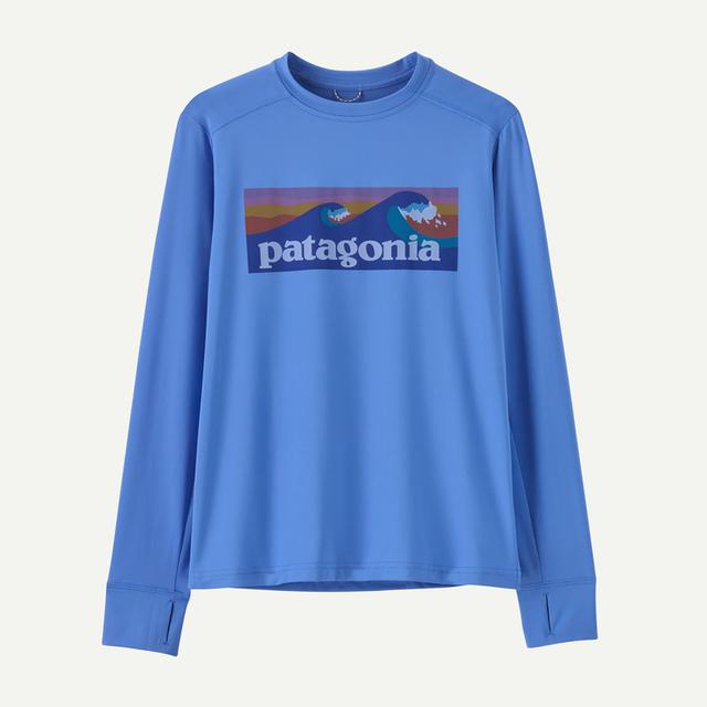 Patagonia Long Sleeved Capilene Silkweight T Shirt Abundant Blue