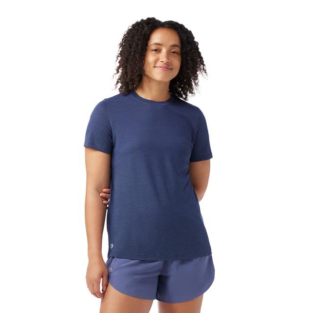 Smartwool Active Mesh Short Sleeve T-shirt Nightfall Blue/Deep Navy