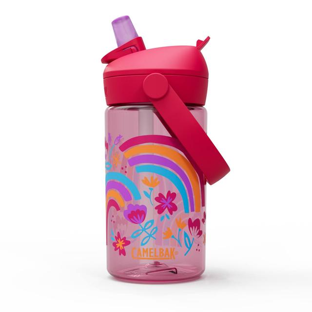 Camelbak Thrive Flip Straw 14oz Bottle With Tritan Renew Rainbow Floral