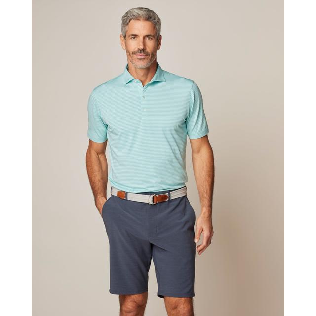 Mens Michael Striped Jersey Performance Polo JOHNNIE-O