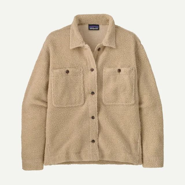 Patagonia Reclaimed Sweater Shirt Jacket Dark Natural