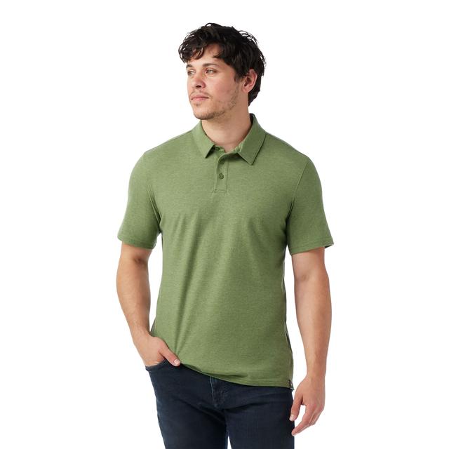 Smartwool Short Sleeve Polo Fern Green