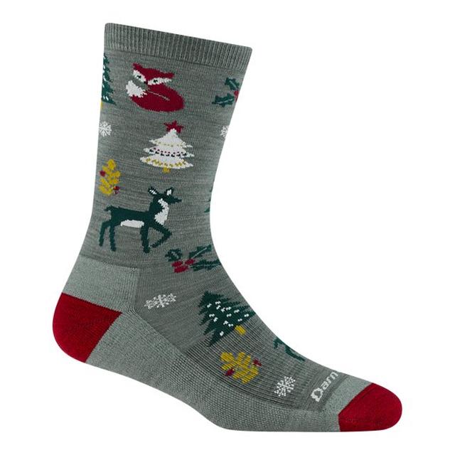 Darn Tough Yuletide Wild Crew Lightweight With Cushion Balsam